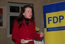 FDP-Landtagskandidatin und Fraktionsvorsitzende im Heidelberger Gemeinderat Dr. Annette Trabold bei ihrer Neujahrsansprache