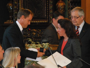 Trabold f&uuml;r stadtr&auml;tliche T&auml;tigkeit geehrt